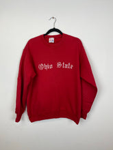 Load image into Gallery viewer, 90s embroidered Ohio State crewneck