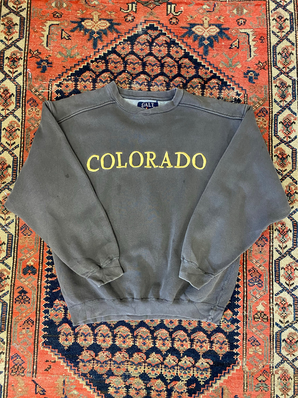 Vintage Embroidered Colorado Crewneck - S