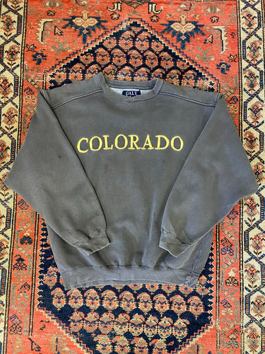 Vintage Embroidered Colorado Crewneck - S