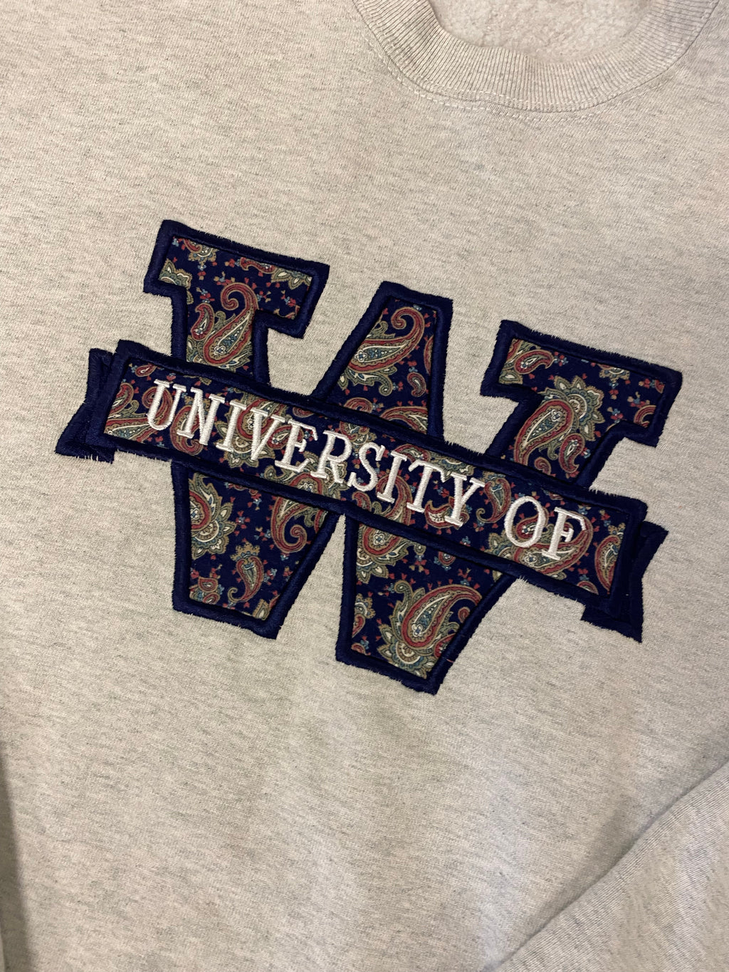 Vintage Western University Crewneck - L/XL