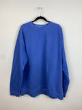 Stone wash blue crewneck - XL