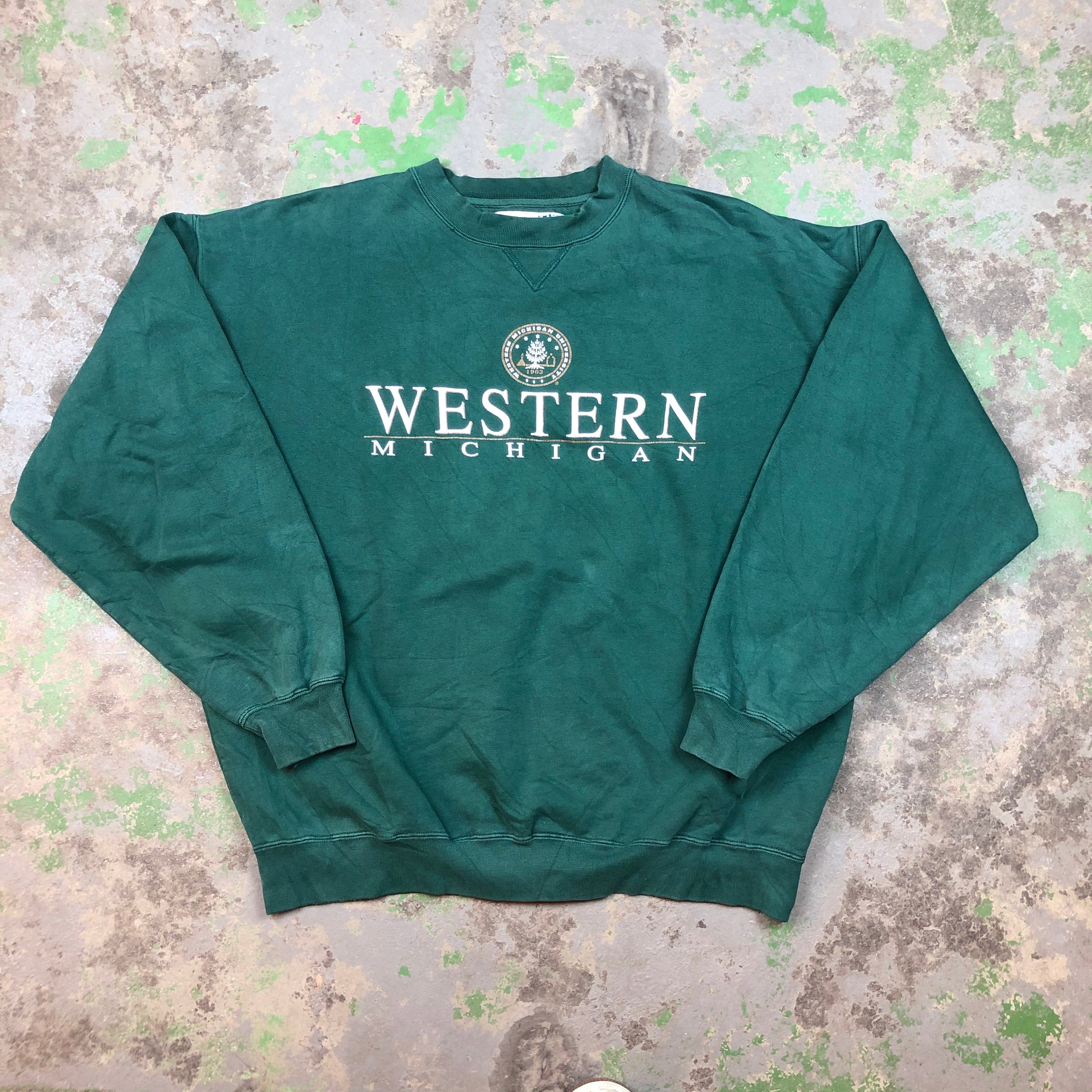 Heavy weight Michigan Crewneck