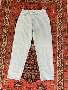 Vintage Light Blue Stone Wash High Waited Jeans - 28in