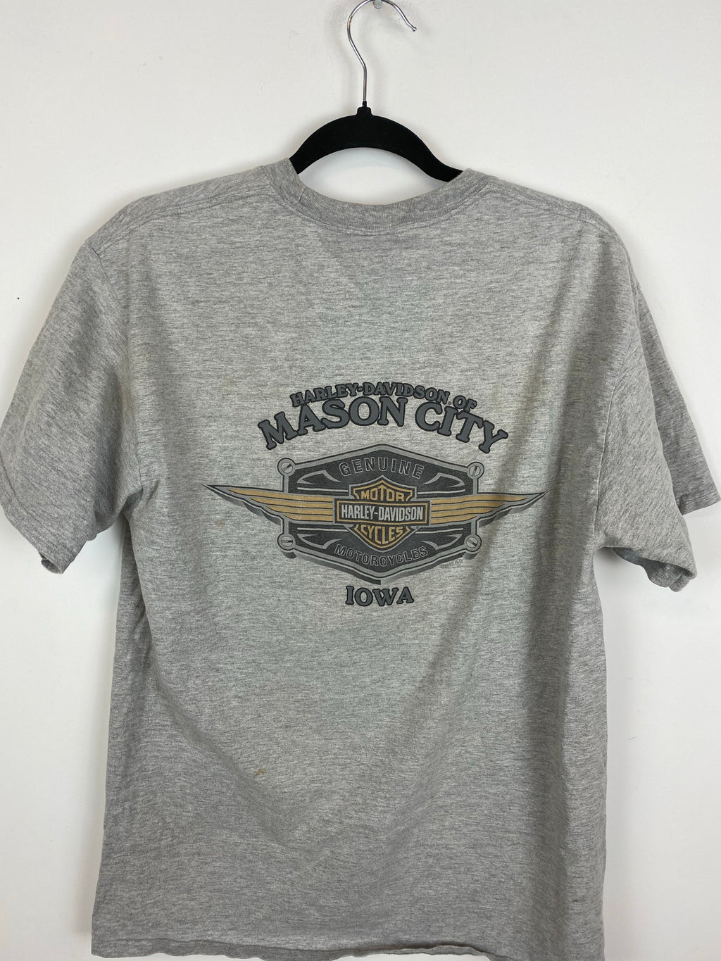 Front and back Harley Davidson pocket t shirt