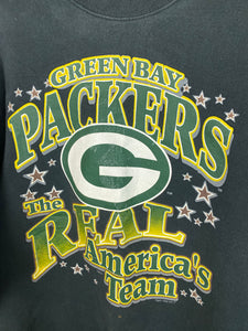 90s Green Bay Packers crewneck - M