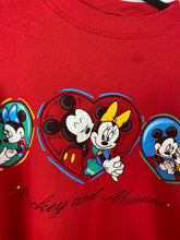 Load image into Gallery viewer, 90s Mickey and Minnie crewneck