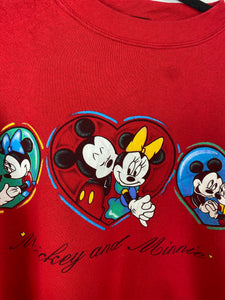 90s Mickey and Minnie crewneck