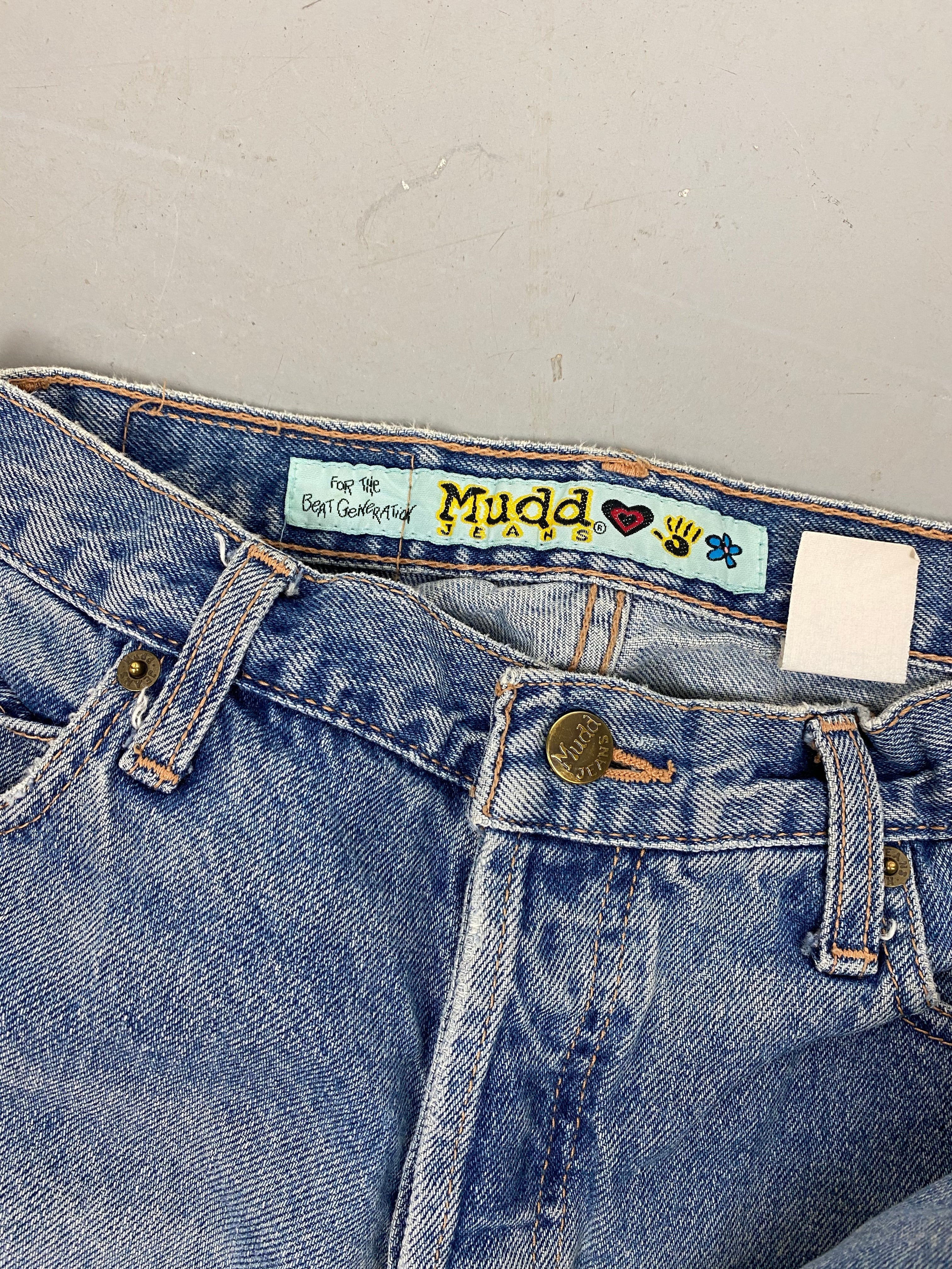 90s Mudd flared denim