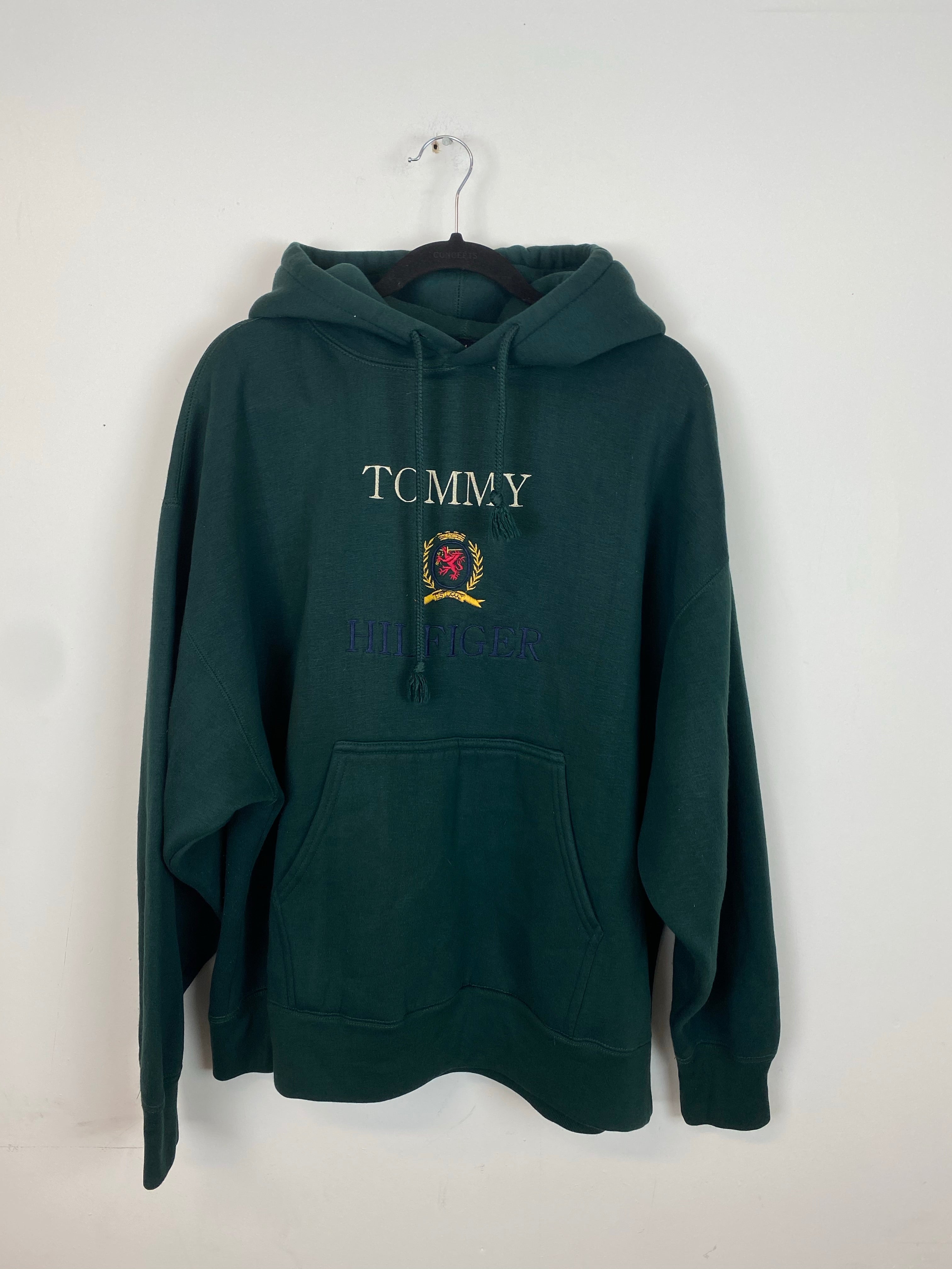 Tommy hoodie vintage Clearance