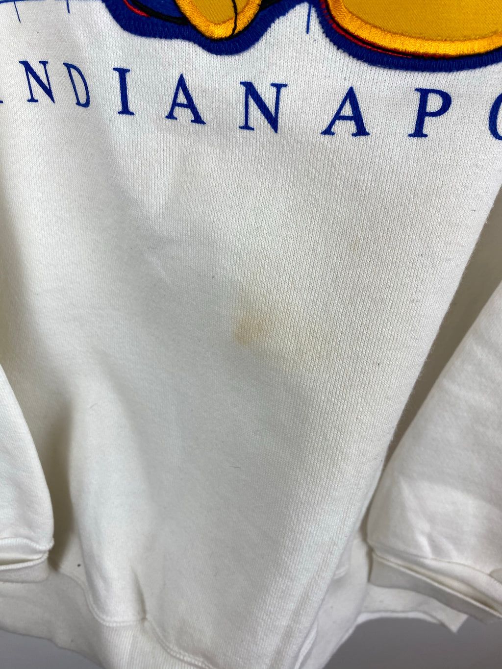 90s Heavy weight embroidered Mickey Mouse crewneck