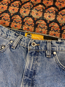 Vintage Levis Silvertab High Waisted Denim Shorts - 28in