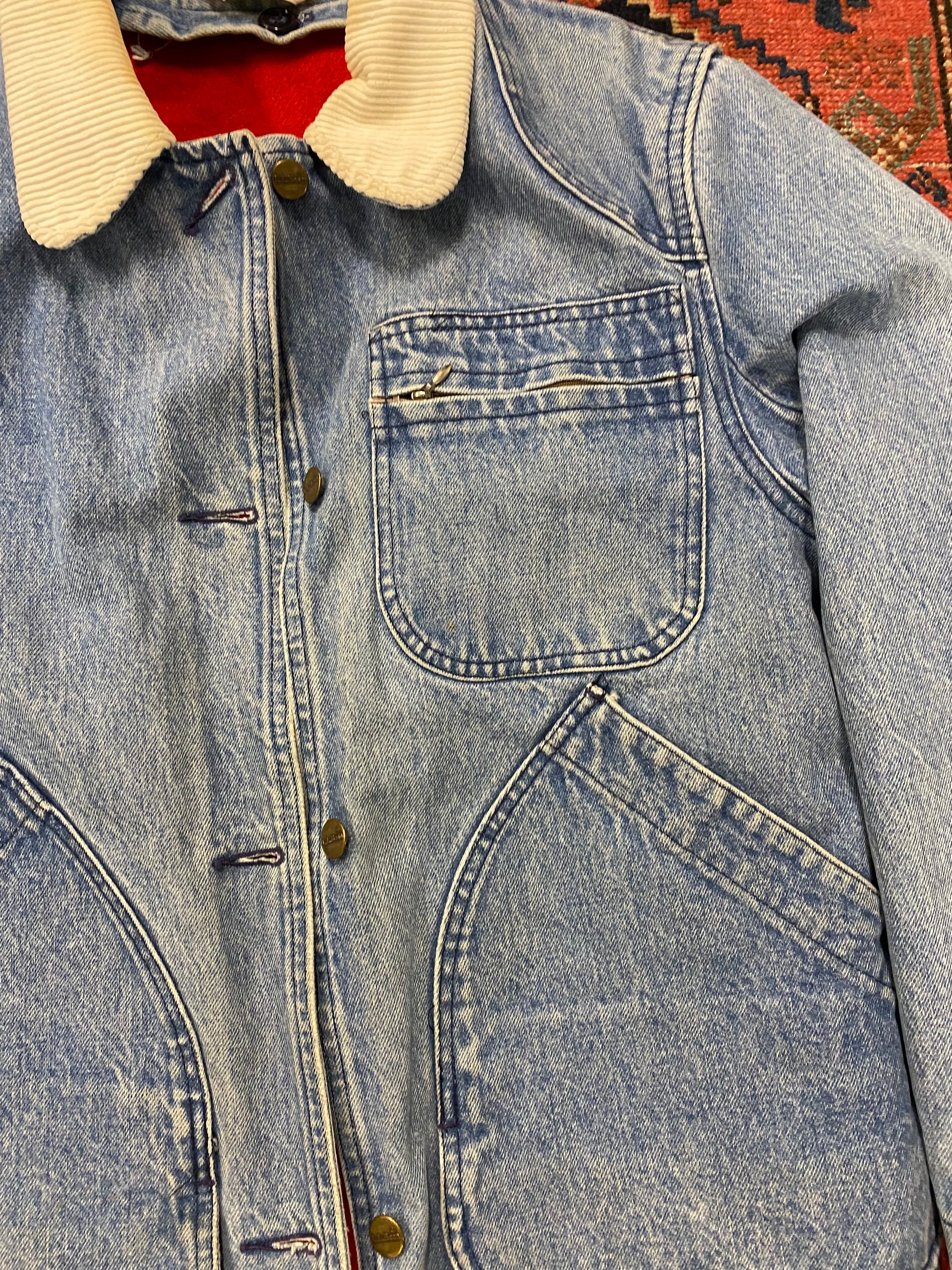 Vintage LL Bean Work Jacket W/ Liner - S/M