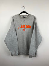 Load image into Gallery viewer, Middle check Clemson crewneck