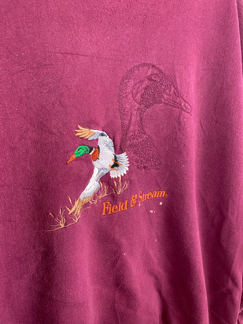 Vintage embroidered Field and Stream crewneck