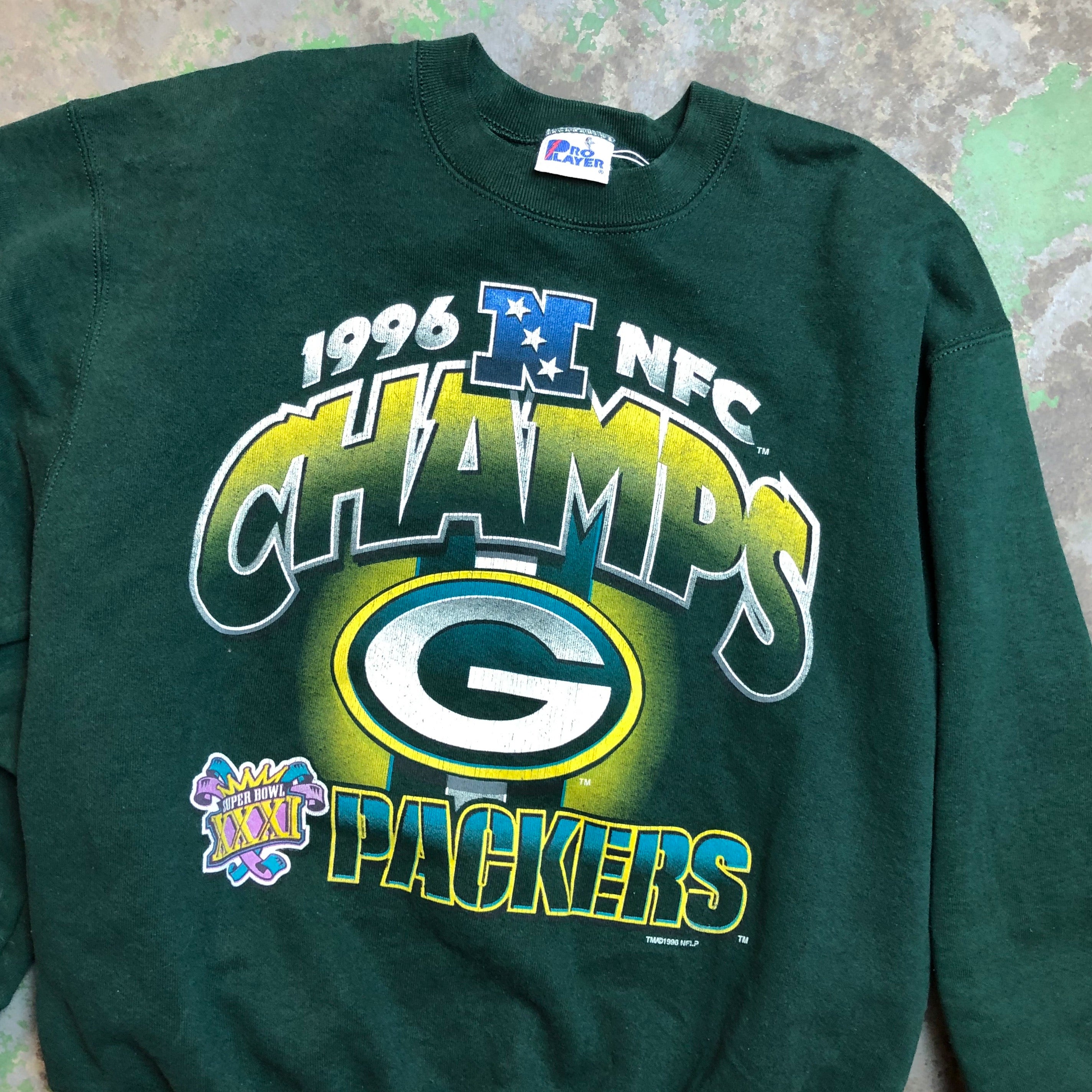 Pack of two packers crewnecks