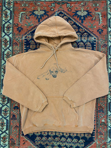 Vintage Stone Wash Dog Hoodie - S/M