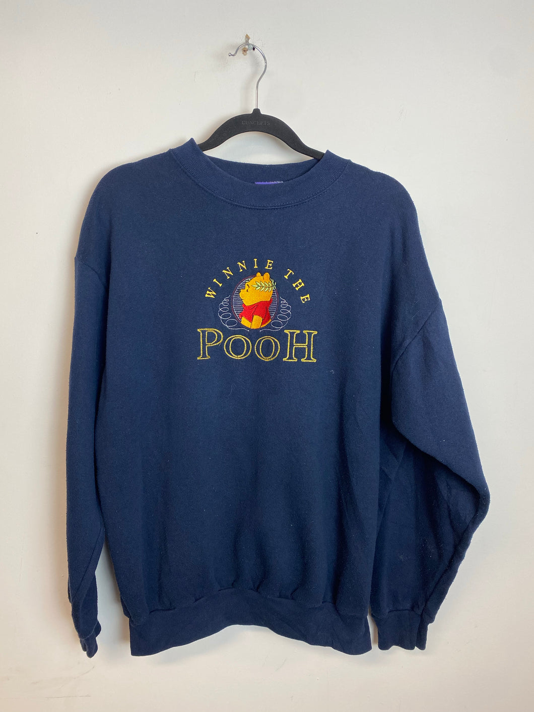 Vintage Embroidered Pooh Crewneck - XS/S