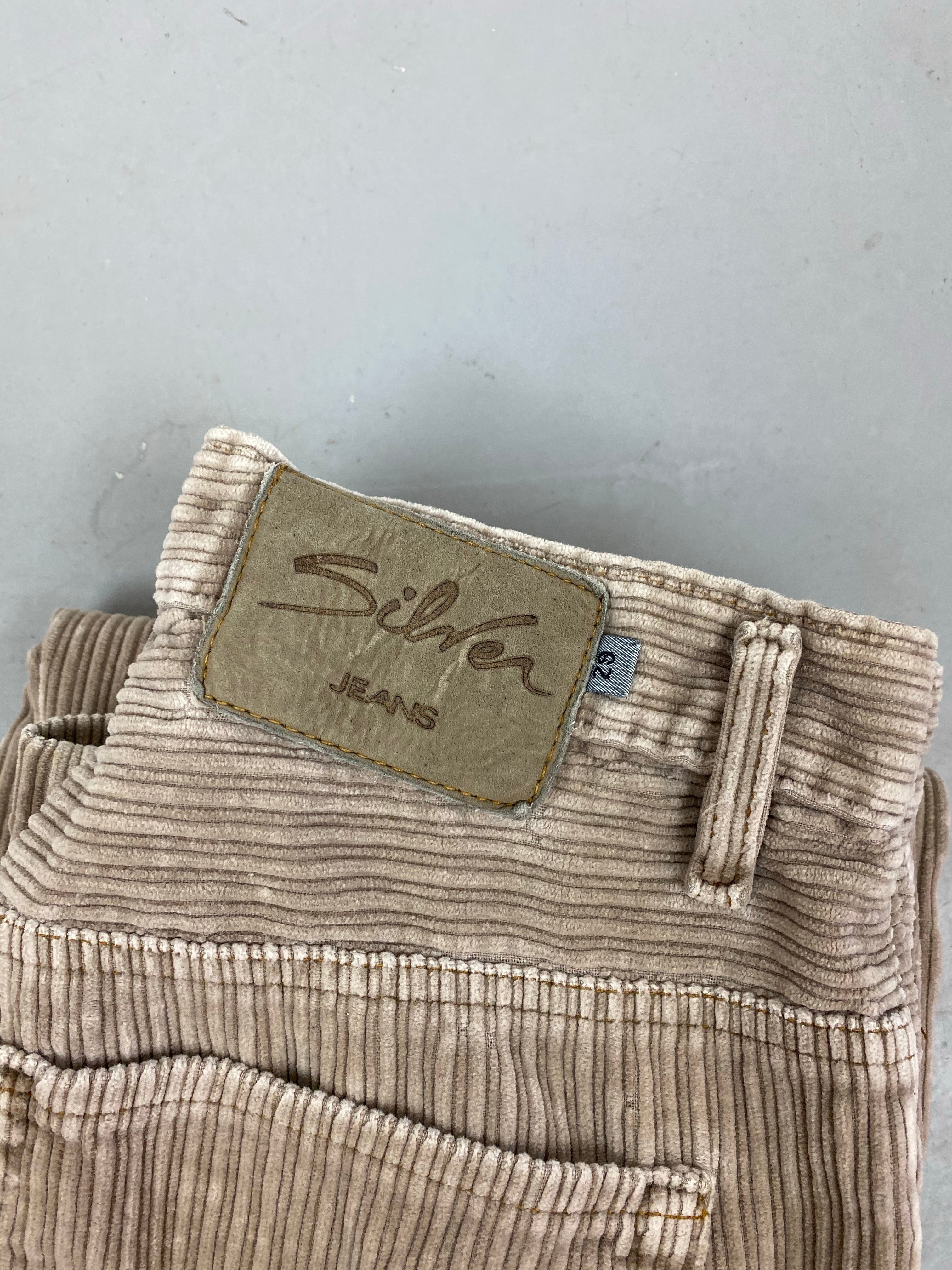 Silver jeans baggy corduroy pants