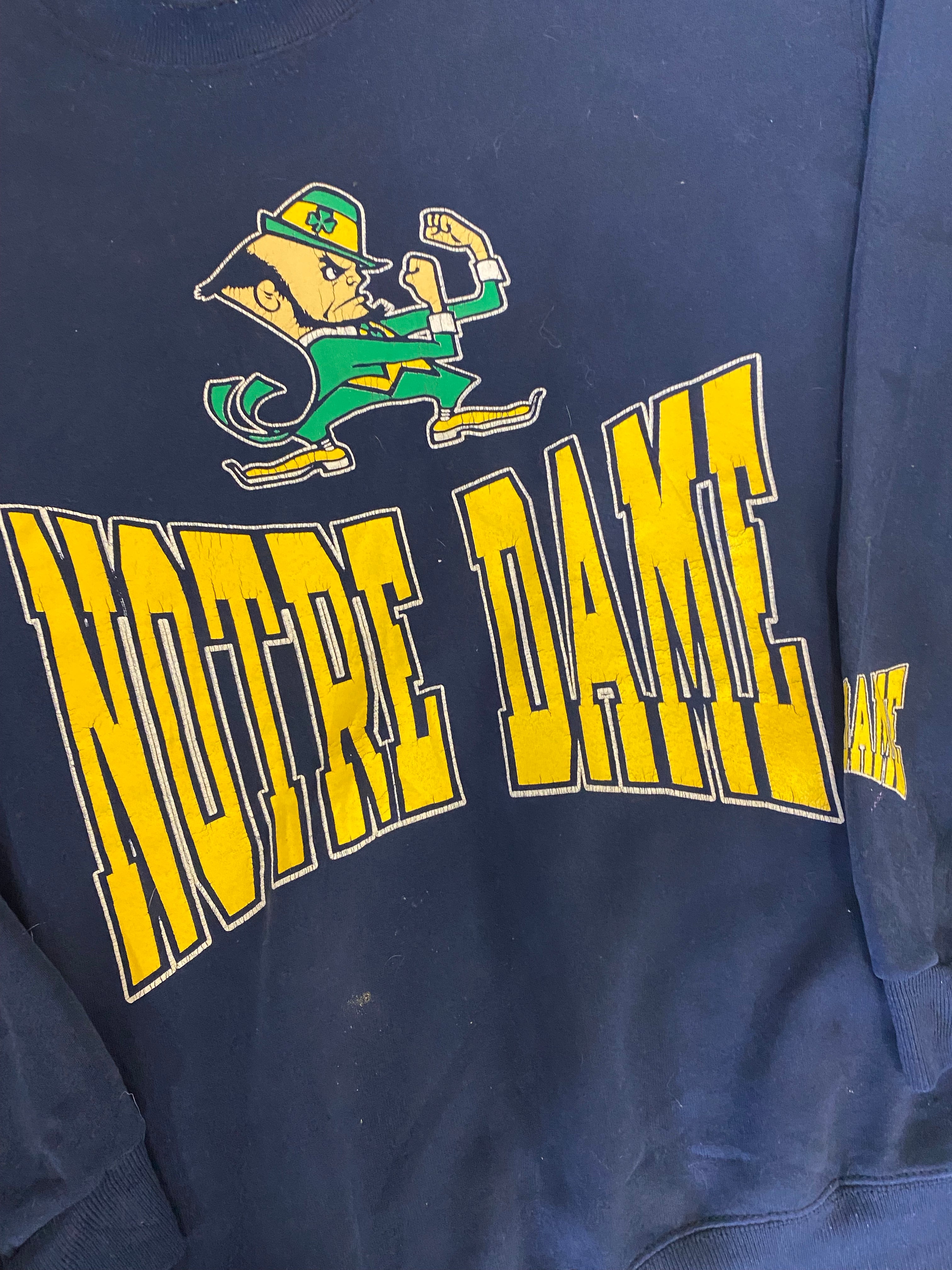 90s Notre Dame Crewneck - M