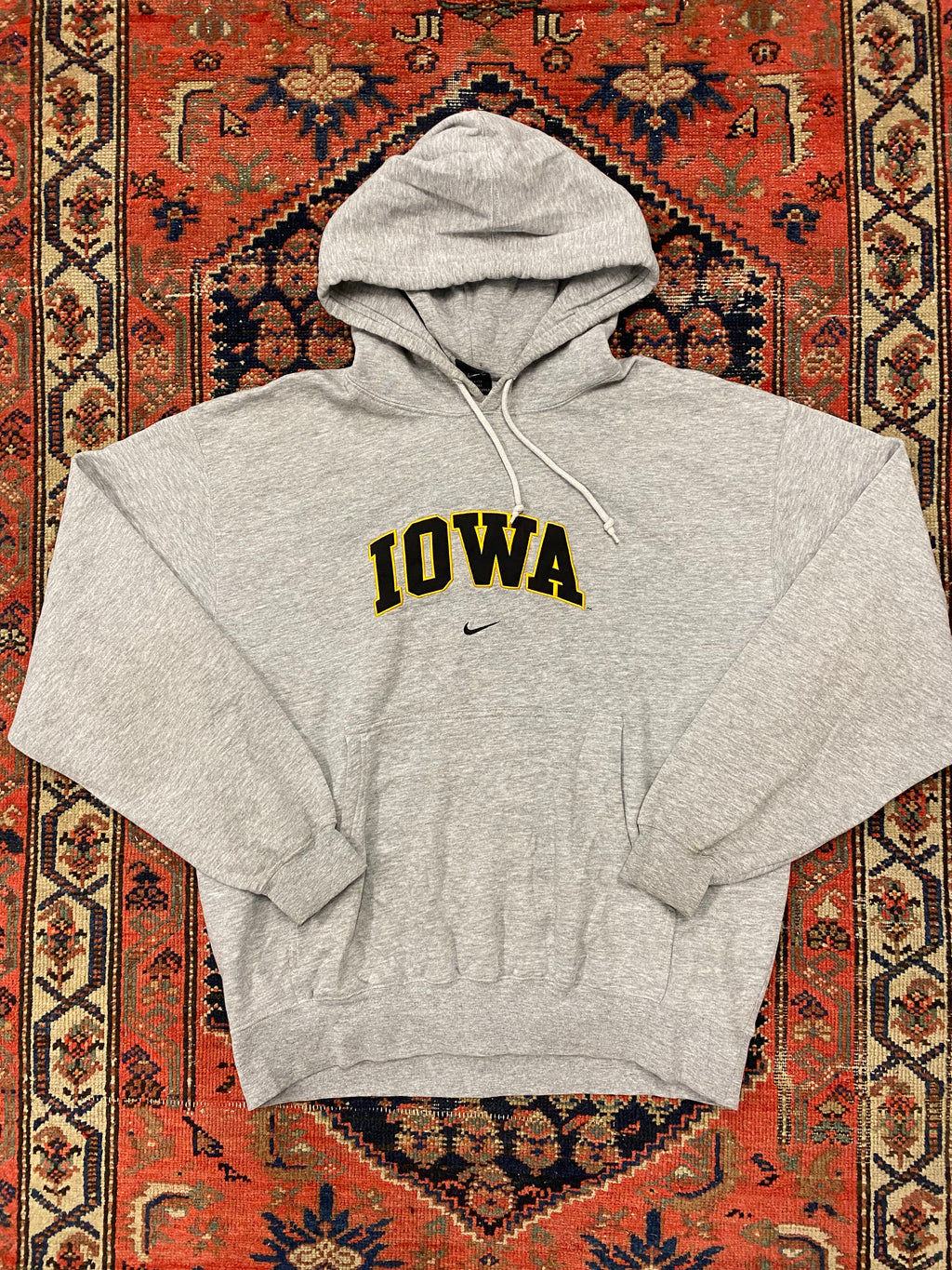 Vintage Iowa Nike Hoodie - L