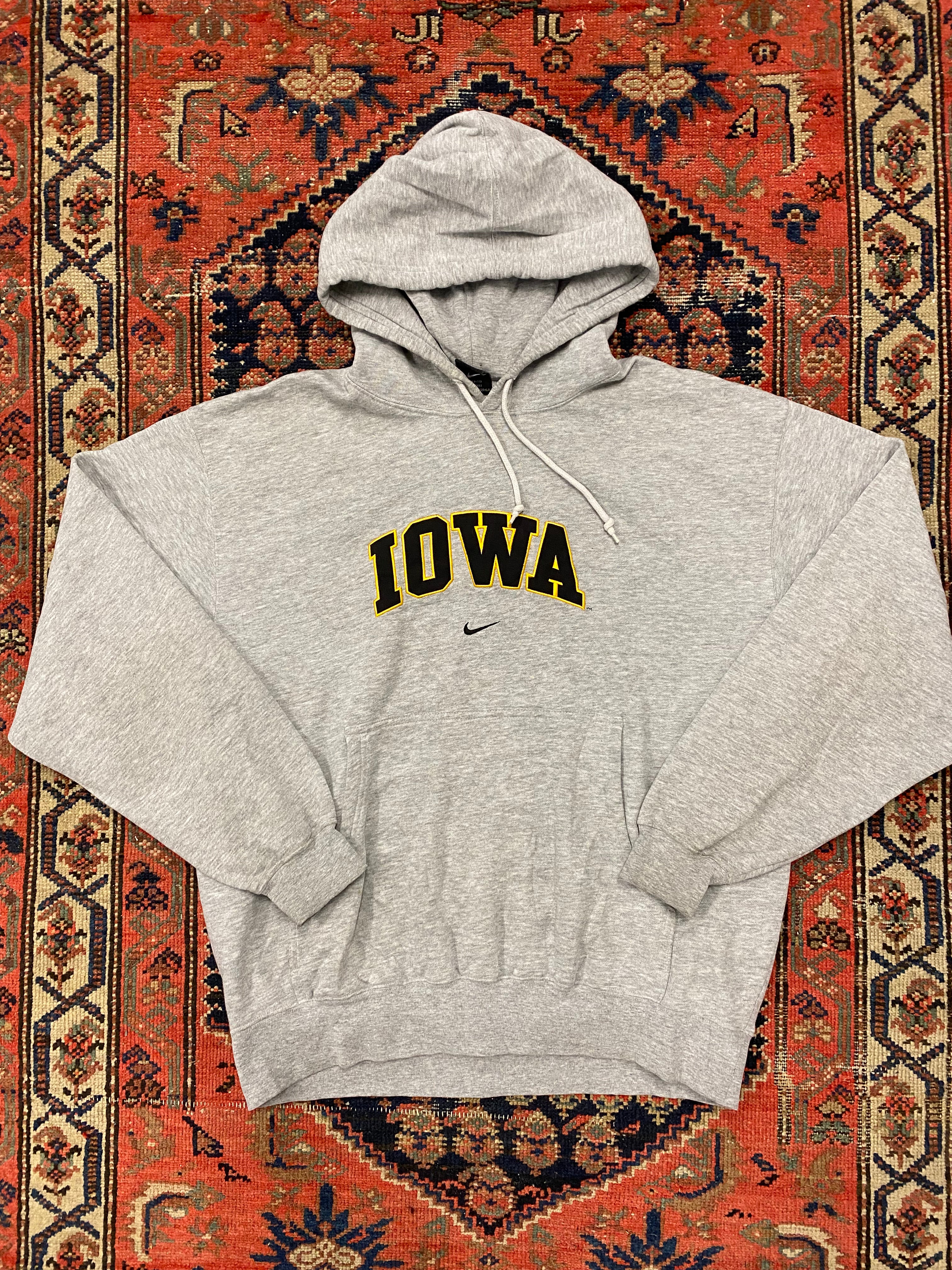 Vintage Iowa Nike Hoodie - L