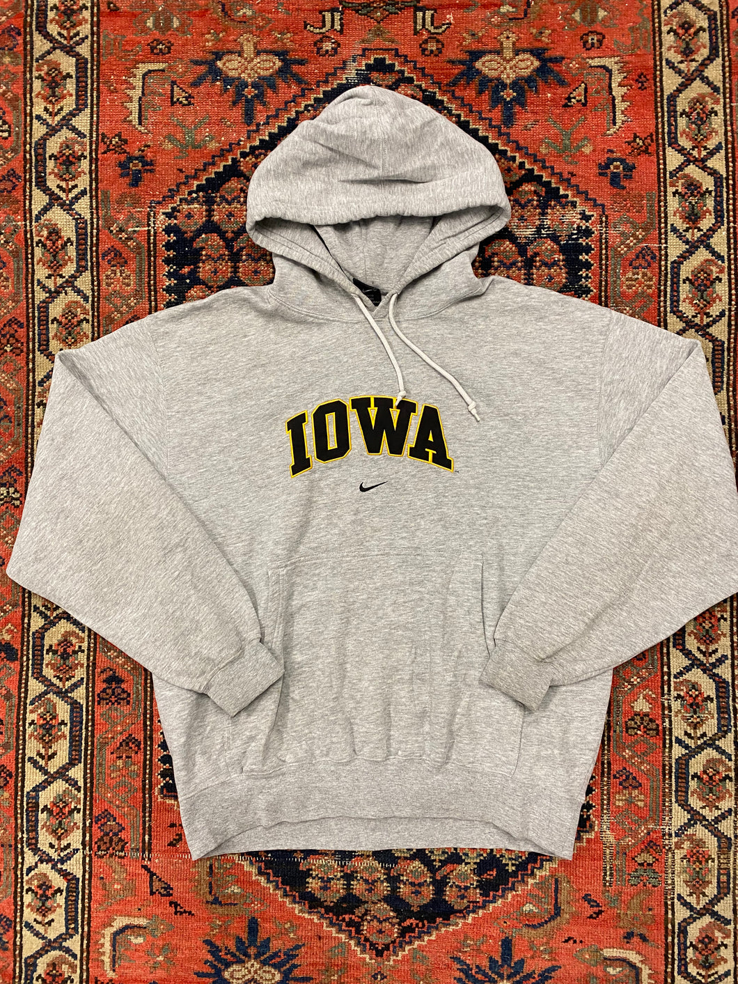 Vintage Iowa Nike Hoodie - L