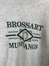 Load image into Gallery viewer, Embroidered Brossart Mustangs crewneck