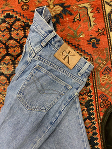 Vintage High Waisted Calvin Klein Jeans - 27W/31L
