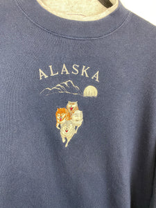 Embroidered Alaska crewneck