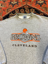 Load image into Gallery viewer, VINTAGE CLEVELAND BROWNS CREWNECK - XS/S