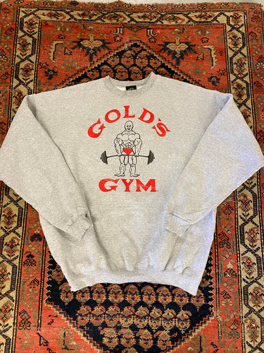 90s Golds Gym Crewneck - L