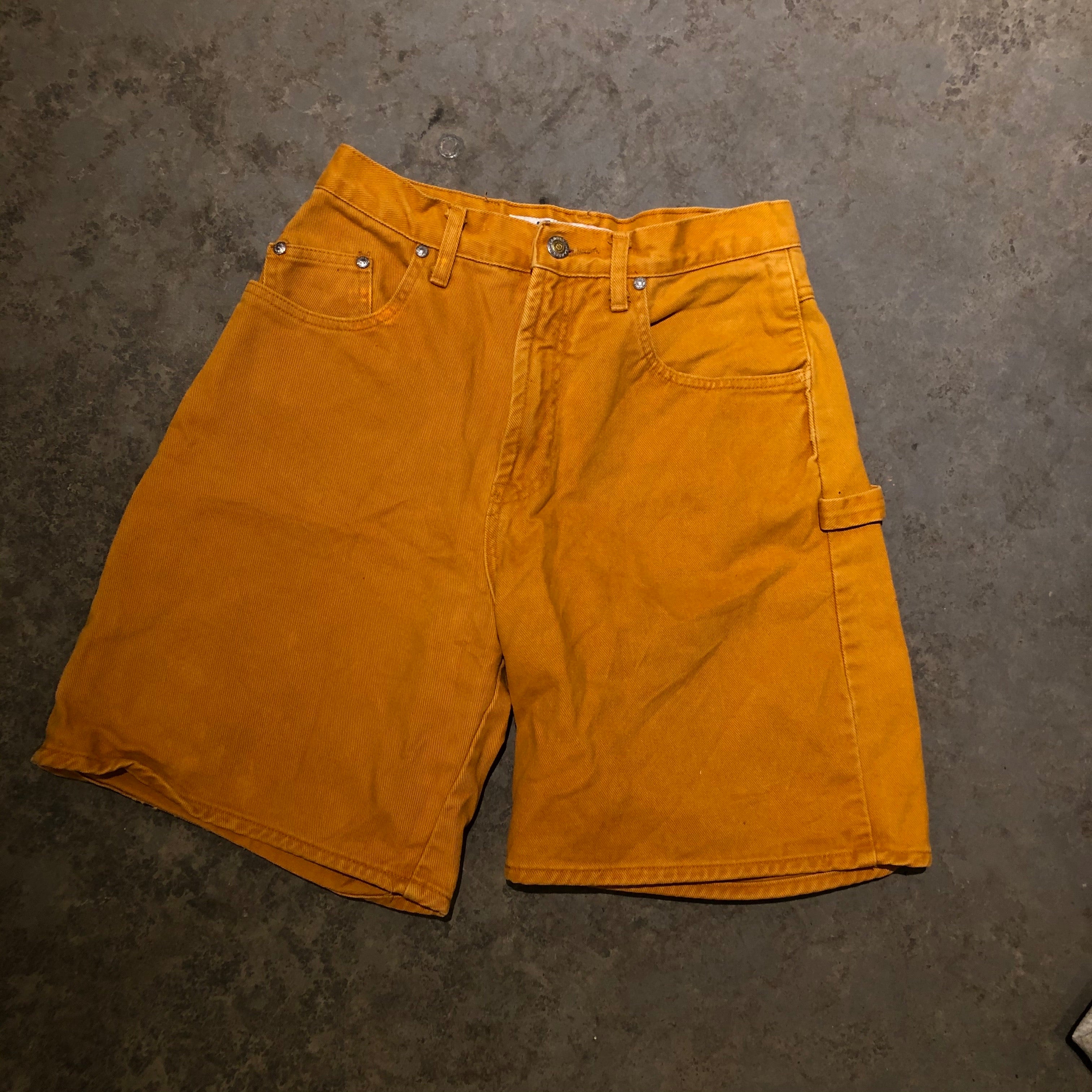 Vintage Mustard Carpenter Shorts