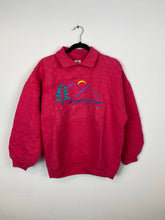 Load image into Gallery viewer, Textured embroidered Vail crewneck