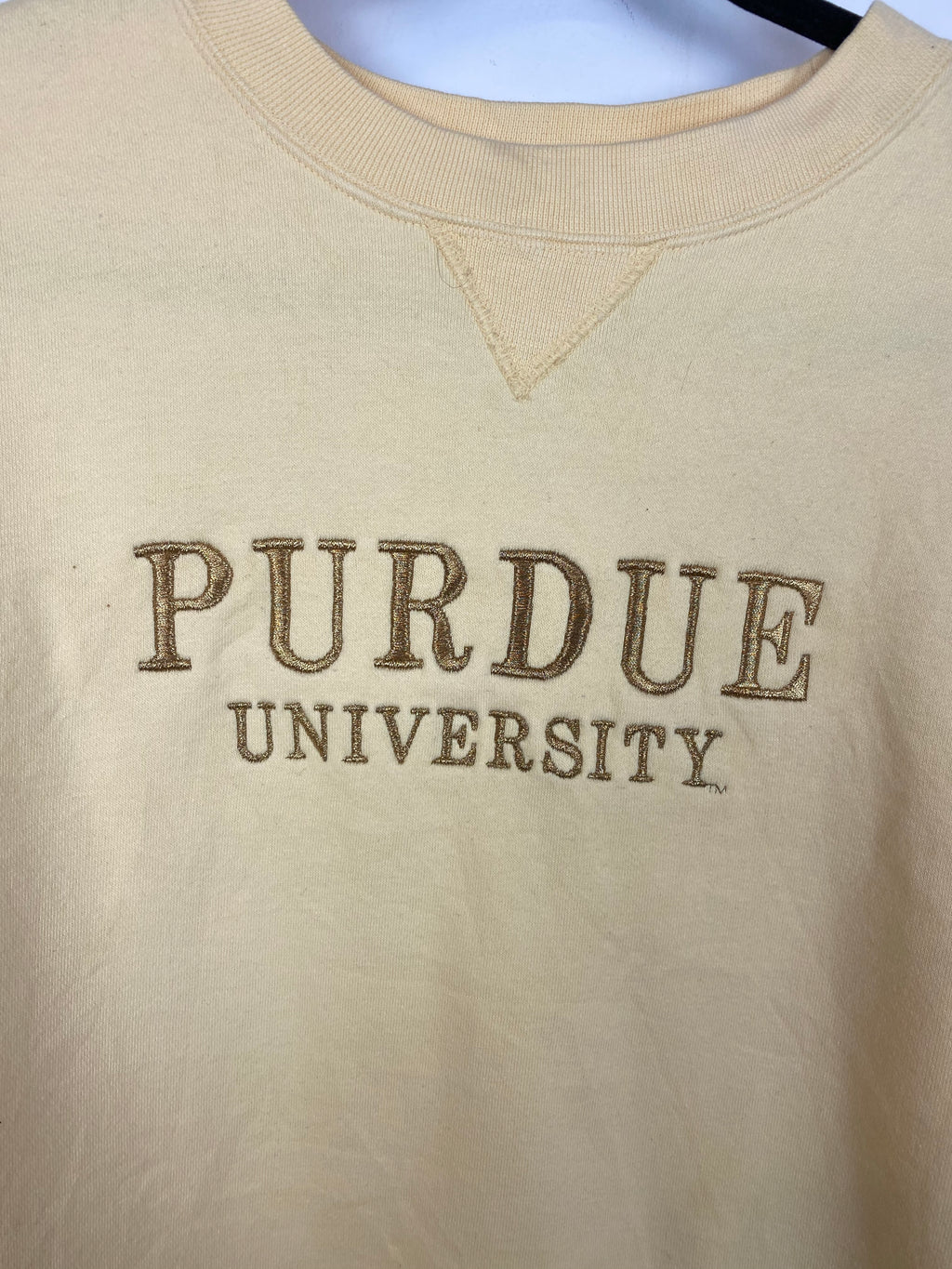 Vintage embroidered Purdue university crewneck - M/L