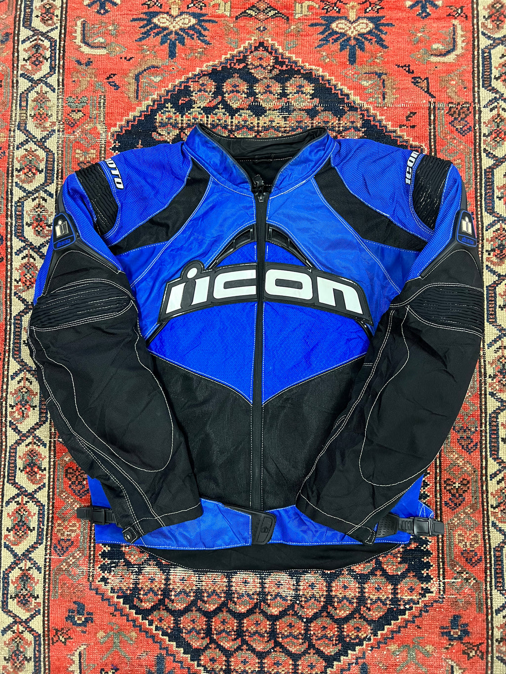 VINTAGE BIKER JACKET - MEDIUM