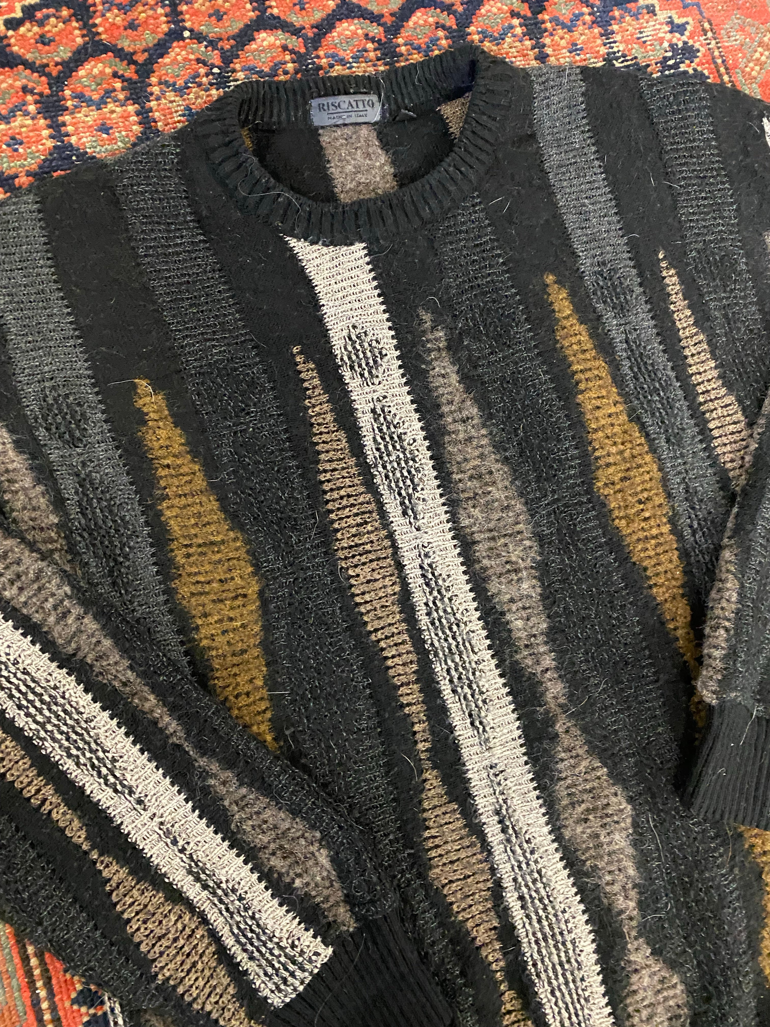 90s Knit Sweater - L