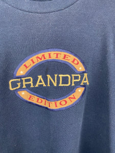 Embroidered Grandpa limited crewneck