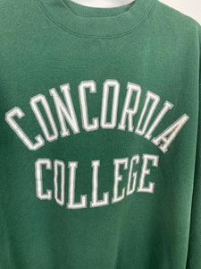 Vintage Concordia College crewneck - S/M