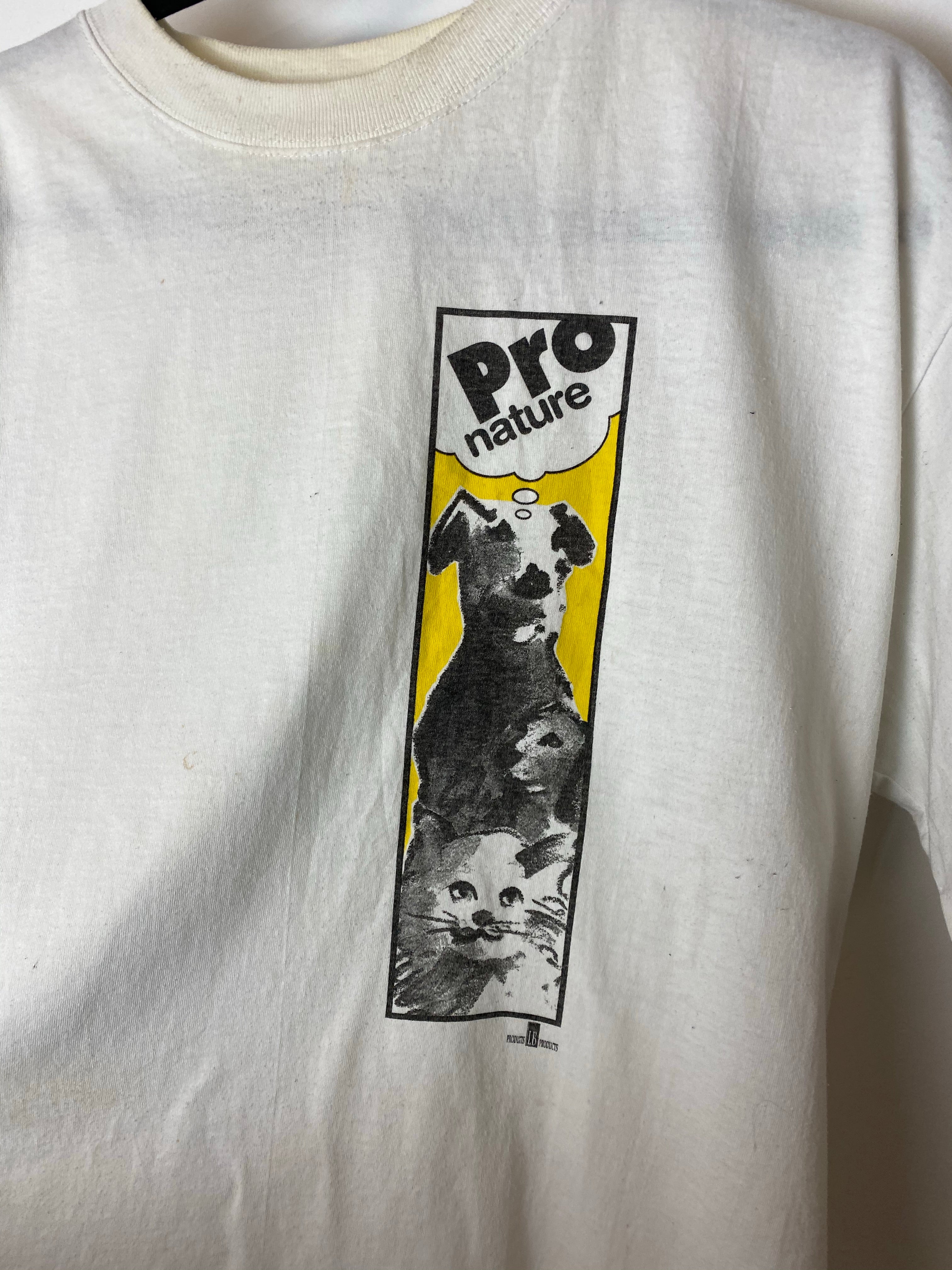 90s Pro Nature T Shirt - L