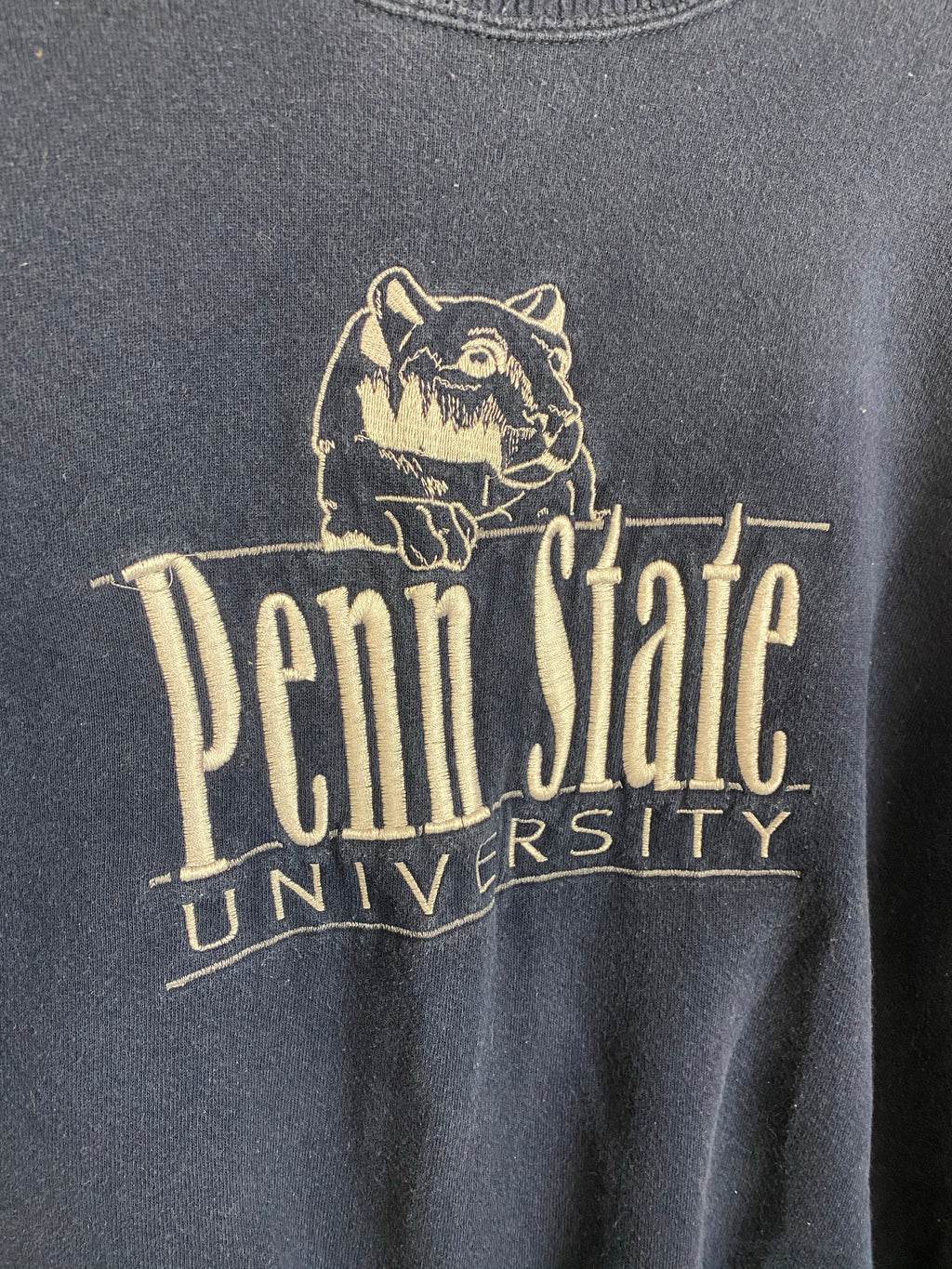 Vintage embroidered Penn State crewneck - L