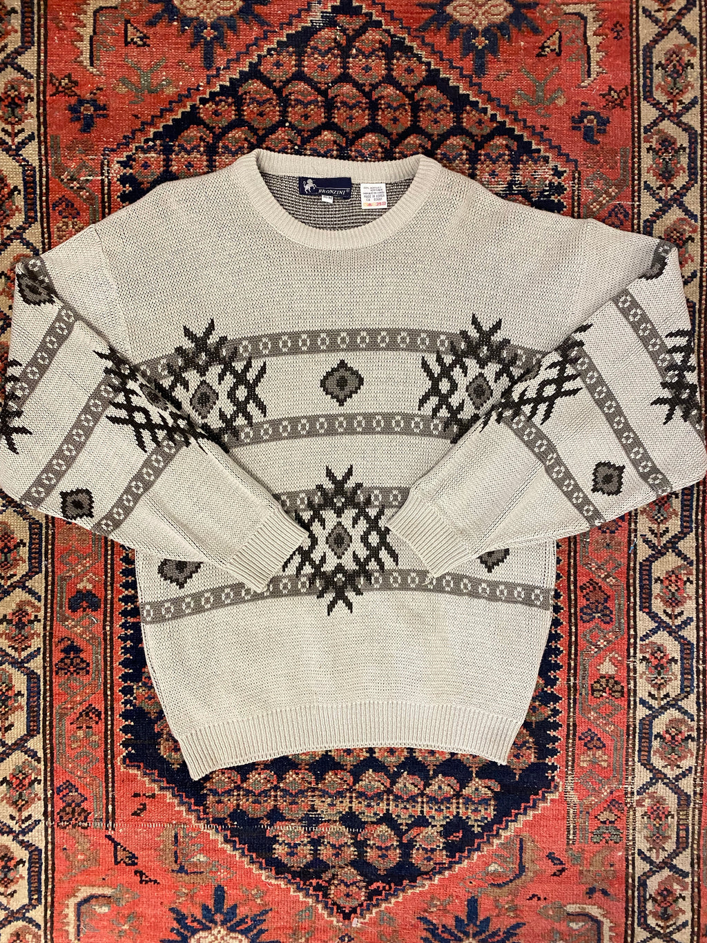 90s Knit Crewneck - L