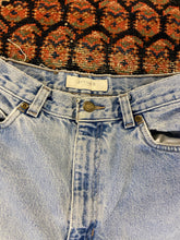Load image into Gallery viewer, 90s High Waisted Jones Frayed Denim Shorts - 28in