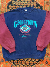 Load image into Gallery viewer, Vintage two tone George Town university Crewneck - M/L