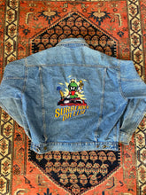 Load image into Gallery viewer, 90s Embroidered Marvin Denim Jacket - L