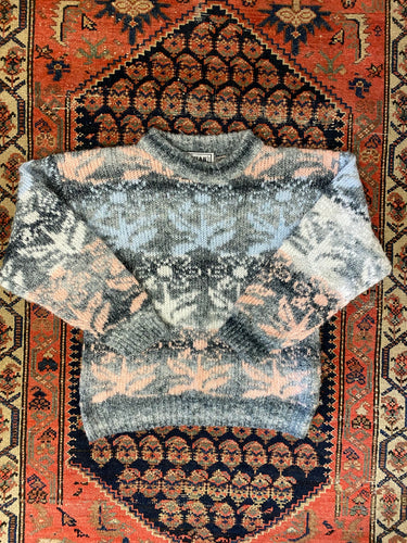 90s Multicoloured Knit Sweater - WMNS S