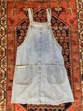 Load image into Gallery viewer, 90s Denim Dress With Back Tie - S