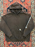 VINTAGE FADED CARHARTT HOODIE - XL