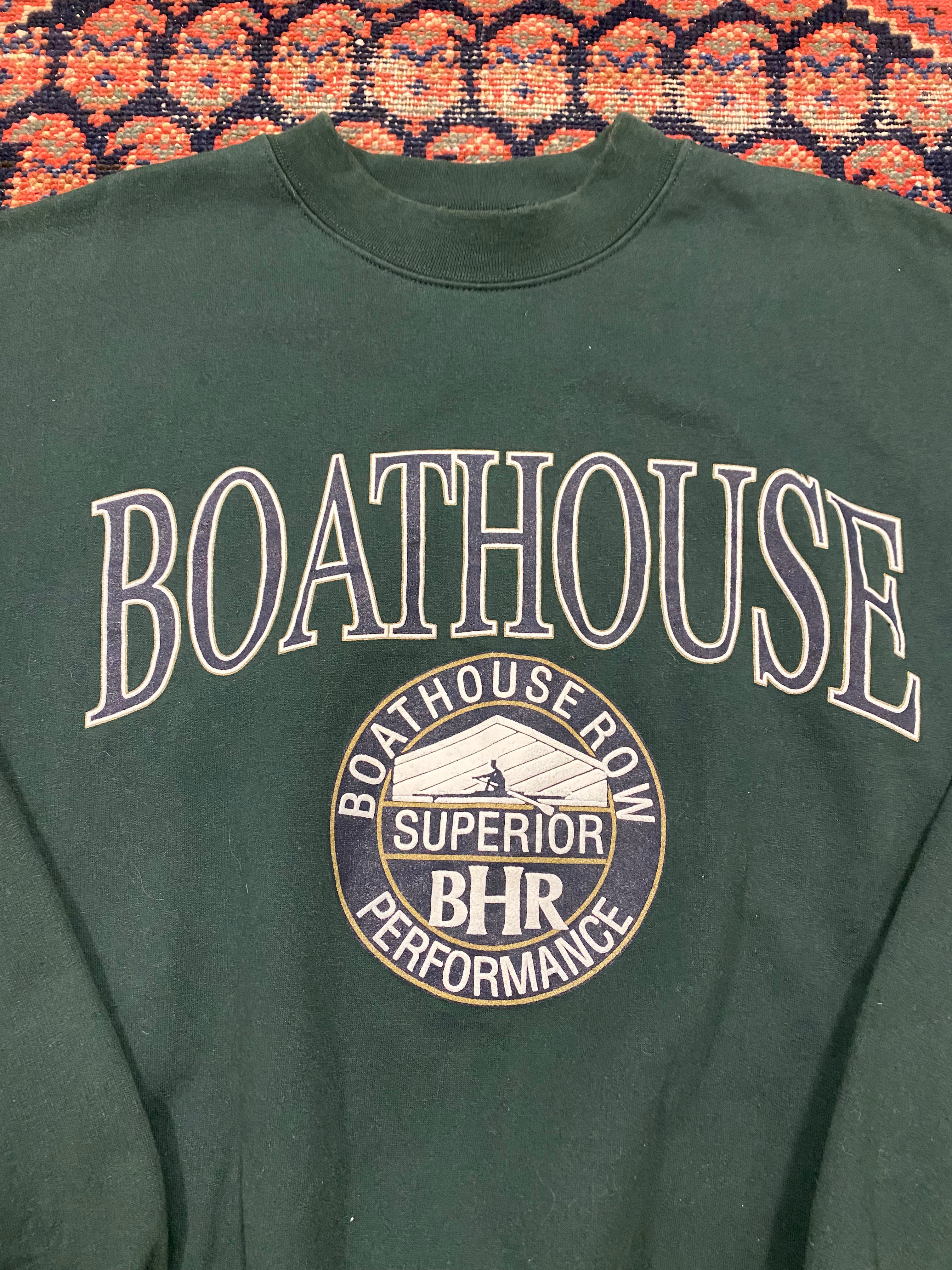 Vintage Boat House Crewneck - M