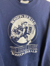 Load image into Gallery viewer, 90s Boston Herald crewneck