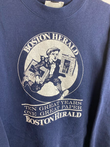 90s Boston Herald crewneck